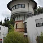 Seitenansicht Wasserturm Niedernhausen
